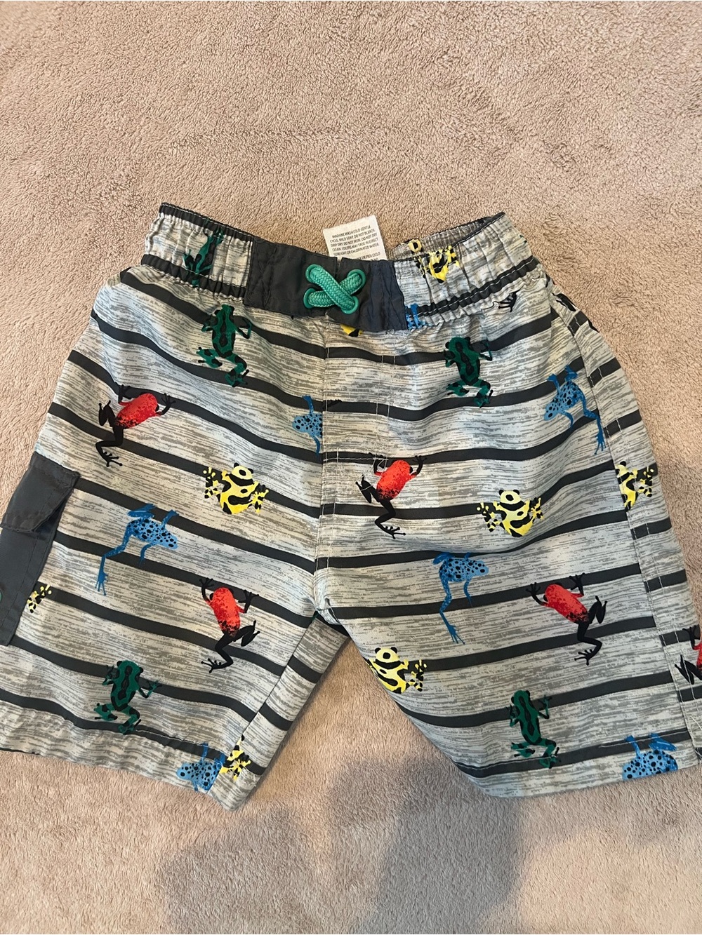 Skin Green Rash Guard and Trunks - Picture 4 of 6